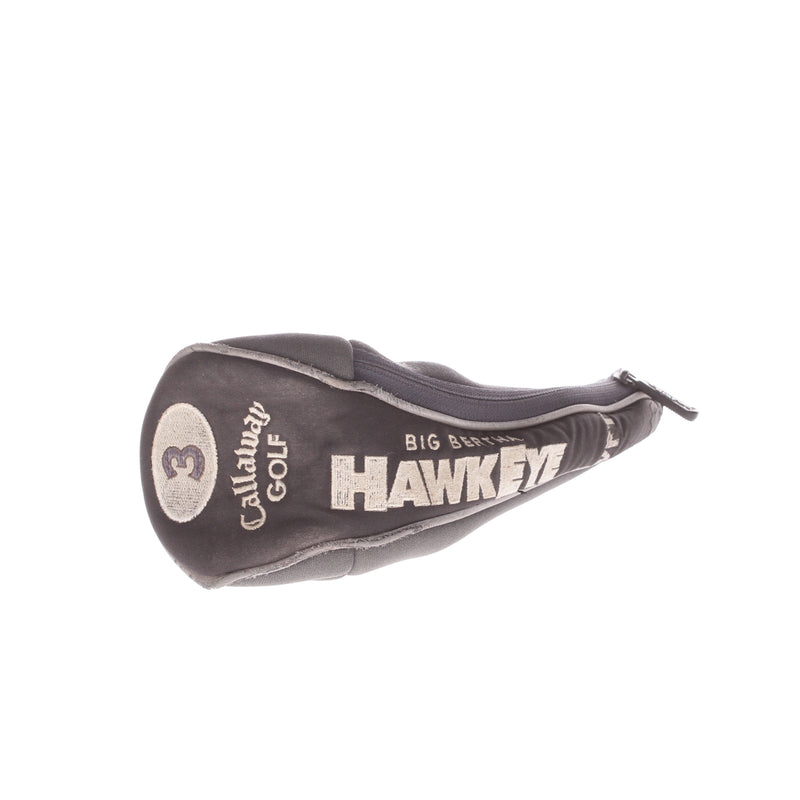 Callaway Big Bertha Hawk Eye Graphite Men's Left Hand Fairway 3 Wood 15 Degree Regular - Callaway System 60