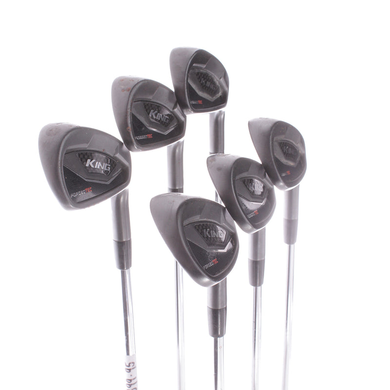 Cobra King Forged Tec Steel Mens Right Hand Irons 5-PW Stiff - Dynamic Gold S300