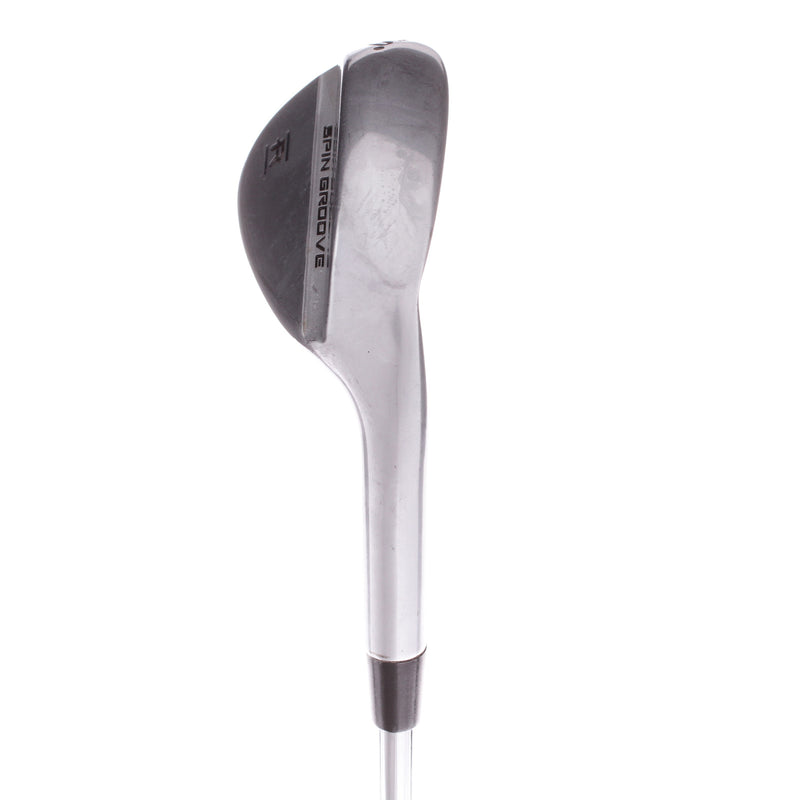 Rife R Spin Groove Steel Mens Right Hand Gap Wedge 52 Degree Wedge - Rife