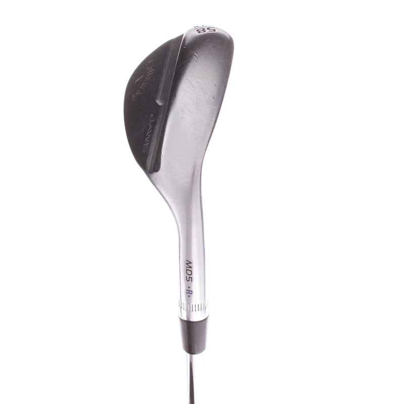 Callaway Jaws Chrome Steel Men's Right Hand Lob Wedge 58 Degree 12 Bounce Wedge - Dynamic Gold S200