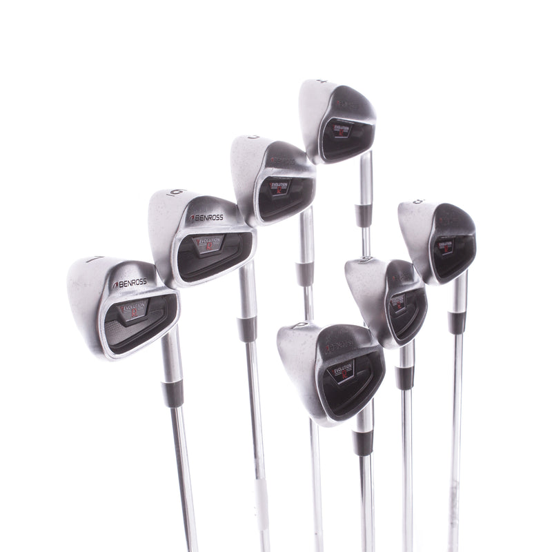Benross Evolution R Steel Men's Right Hand Irons 4-PW Stiff - KBS Tour 90