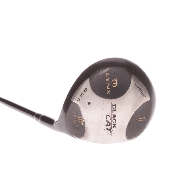 Lynx Black Cat Beta Ti Offset Graphite Mens Right Hand Driver 10 Degree Stiff - Dual Flare 730