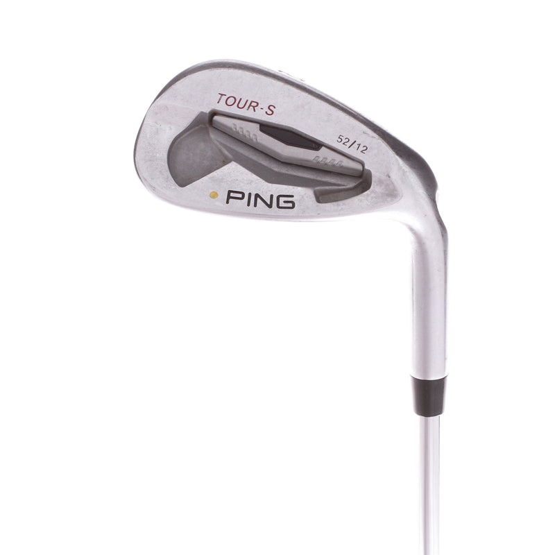 Ping Tour S Steel Men's Right Hand Gap Wedge Yellow Dot 52 Degree 12 Bounce Wedge - Ping AWT