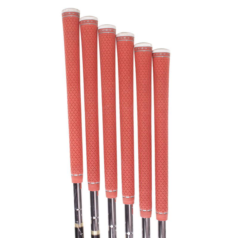 Cobra AMP Steel Mens Right Hand Irons 4-9 Stiff - Dynalite 90