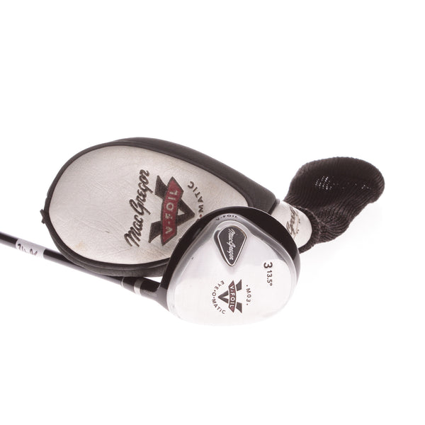 MacGregor V Foil Eye O matic Graphite Mens Right Hand Fairway 3 Wood 13.5 Degree Regular - ys61