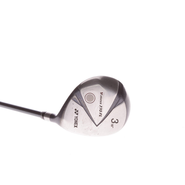Yonex V Mass 270 FL Graphite Ladies Right Hand Fairway 3 Wood 18 Degree Yonex Ultimum 50 - Ladies