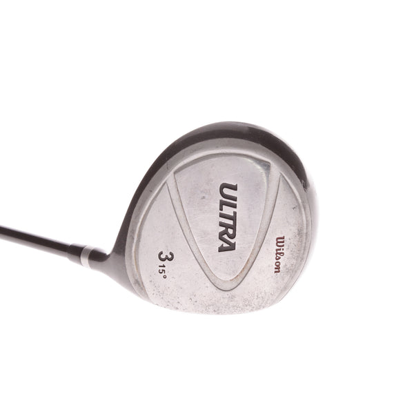 Wilson Ultra Graphite Mens Right Hand Fairway 3 Wood 15 Degree Regular - Firestick