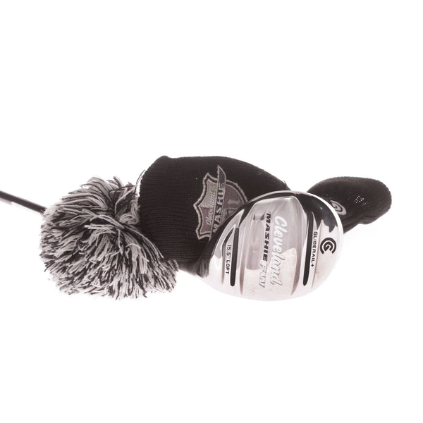 Cleveland Mashie FW Graphite Mens Right Hand Fairway 3 Wood 15.5 Degree Stiff - Miyazaki 5G