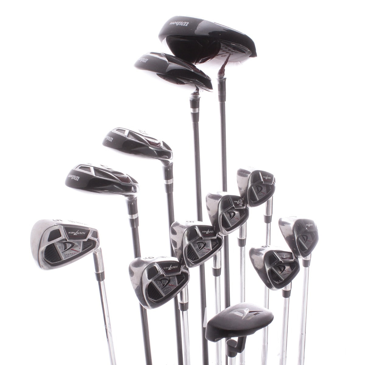 Wilson Staff High Launch Deep Red Men's Right Hand Full Set
