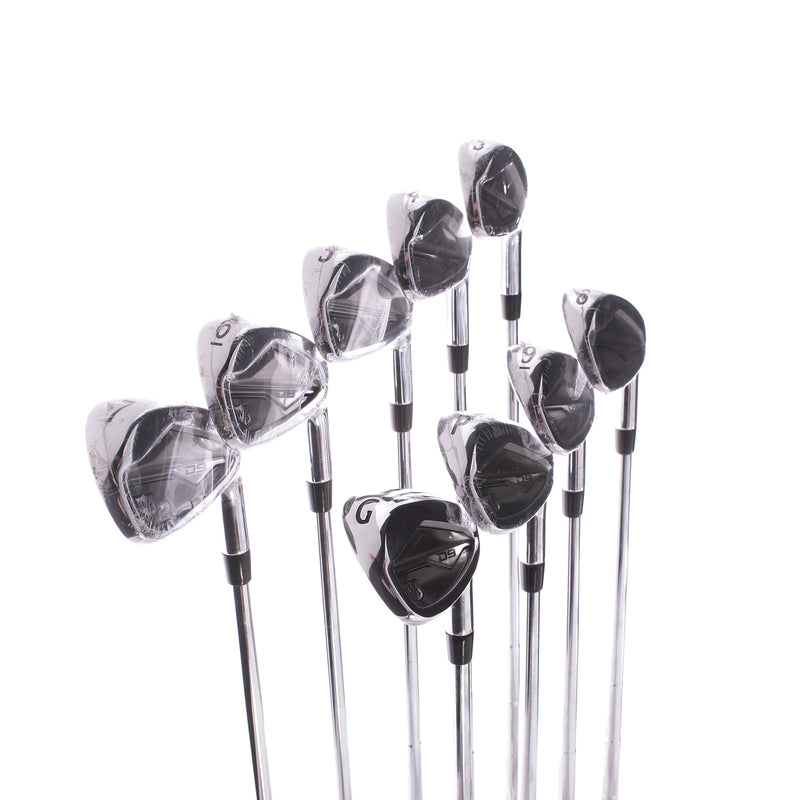 Wilson Staff D9 Forged Steel Mens Right Hand Irons 3-PW+GW Stiff - Dynamic Gold 120 S300