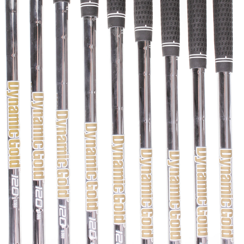 Wilson Staff D9 Forged Steel Mens Right Hand Irons 3-PW+GW Stiff - Dynamic Gold 120 S300