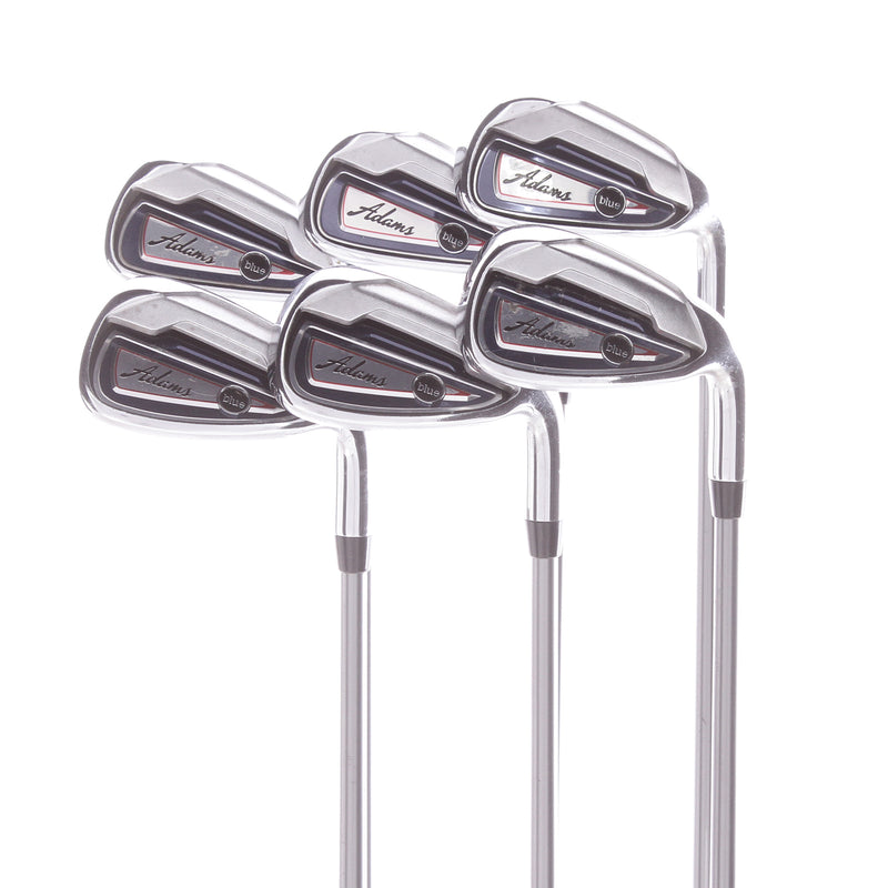 Adams Golf Blue Graphite Men's Right Hand Irons 5-PW  Uniflex - Aldila 55