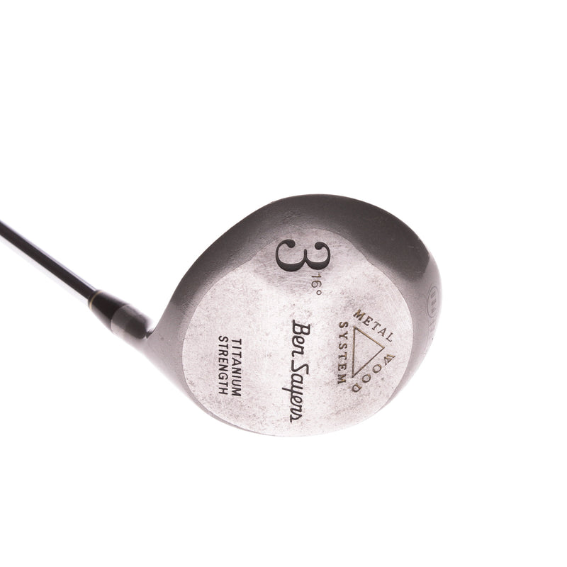 Ben Sayers Contact Pro Steel Mens Right Hand Fairway 3 Wood 16 Degree Regular - True Temper