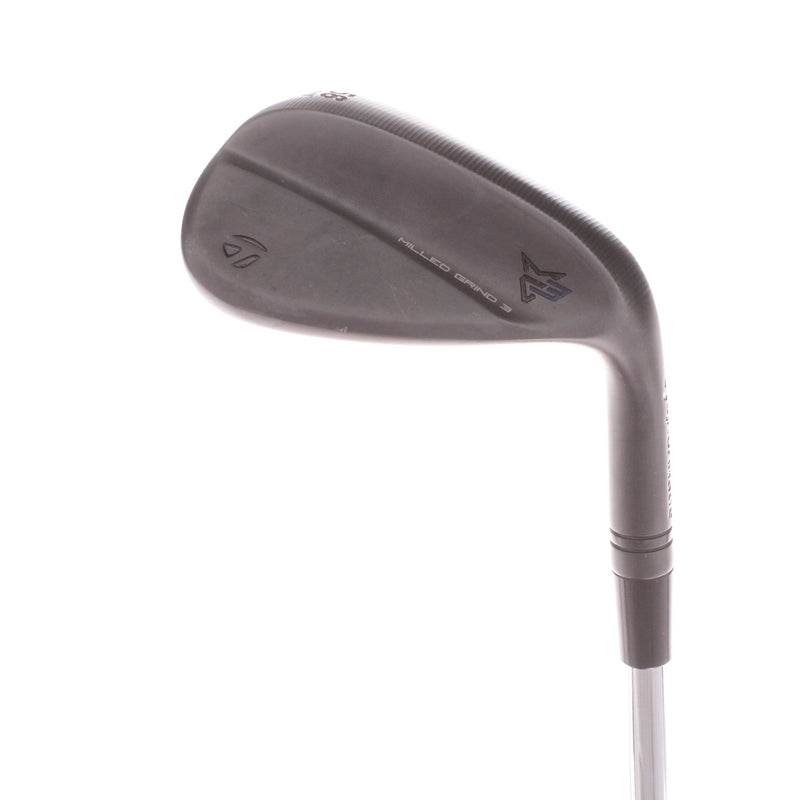 TaylorMade Milled Grind 3 Steel Mens Right Hand Lob Wedge 58 Degree 11 Bounce Stiff - True Temper Dynamic Gold Tour Issue S200