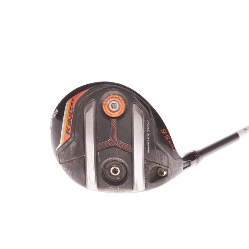 Cobra King F7 Graphite Mens Left Hand Fairway 5 Wood 17.5 Degree Regular - Fujikura Pro 65