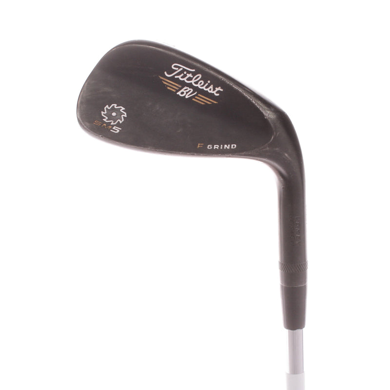 Titleist Vokey SM5 F Grind Steel Men's Right Hand Gap Wedge 52 Degree 12 Bounce Wedge - Vokey SM5