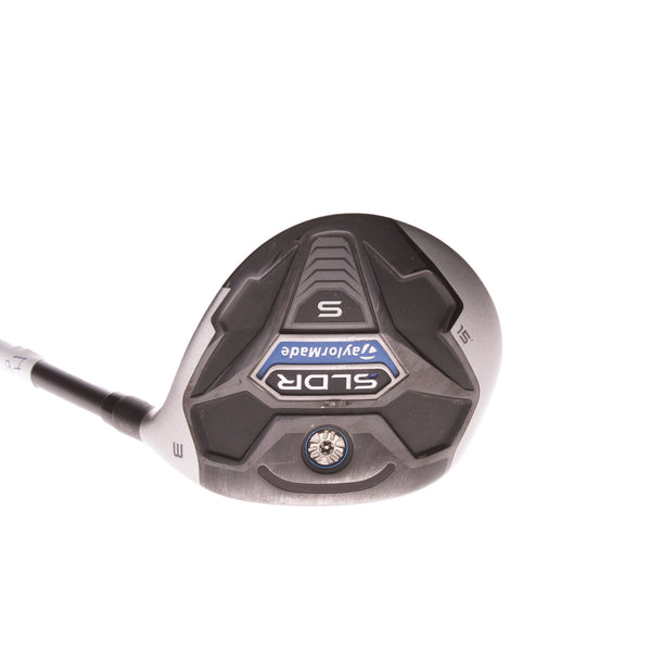 TaylorMade SLDR S Graphite Mens Right Hand Fairway 3 Wood 15 Degree Regular - Fujikura Speeder 65