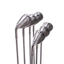 TaylorMade Rbladez Max Graphite Mens Left Hand Irons 5-SW Senior - Matrix Ozik Program 55