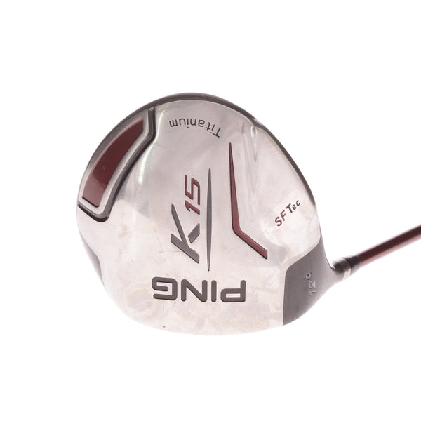 Ping K15 Sf Tec Graphite Men's Left Hand Driver 12 Degree Soft Regular - Ping tfc