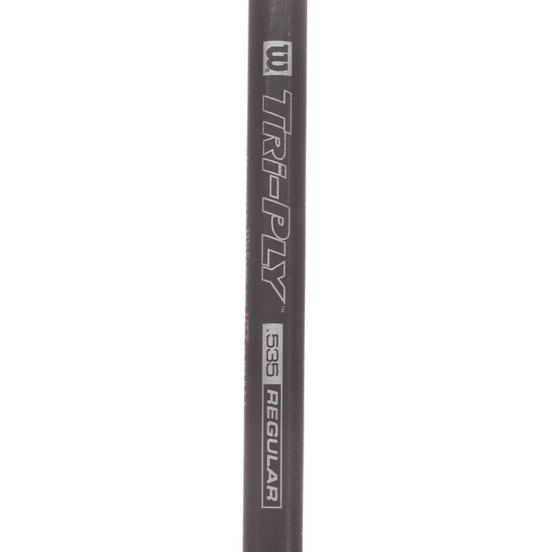 Wilson Staff Deep Red II Graphite Men's Right Hand Irons 3-SW Regular - Wilson Tri-Ply 535