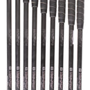 Wilson Staff Deep Red II Graphite Men's Right Hand Irons 3-SW Regular - Wilson Tri-Ply 535