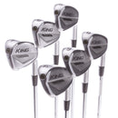 Cobra King Forged Tec Steel Mens Right Hand Irons 5-PW Stiff - KBS $-Taper Lite S