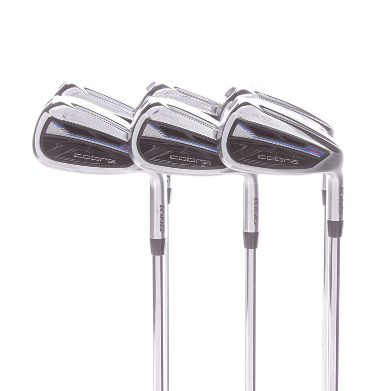 Cobra Radspeed One Length Steel Mens Right Hand Irons 5-PW Regular - KBS Tour