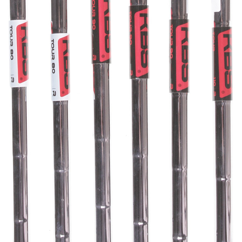 Cobra Radspeed One Length Steel Mens Right Hand Irons 5-PW Regular - KBS Tour