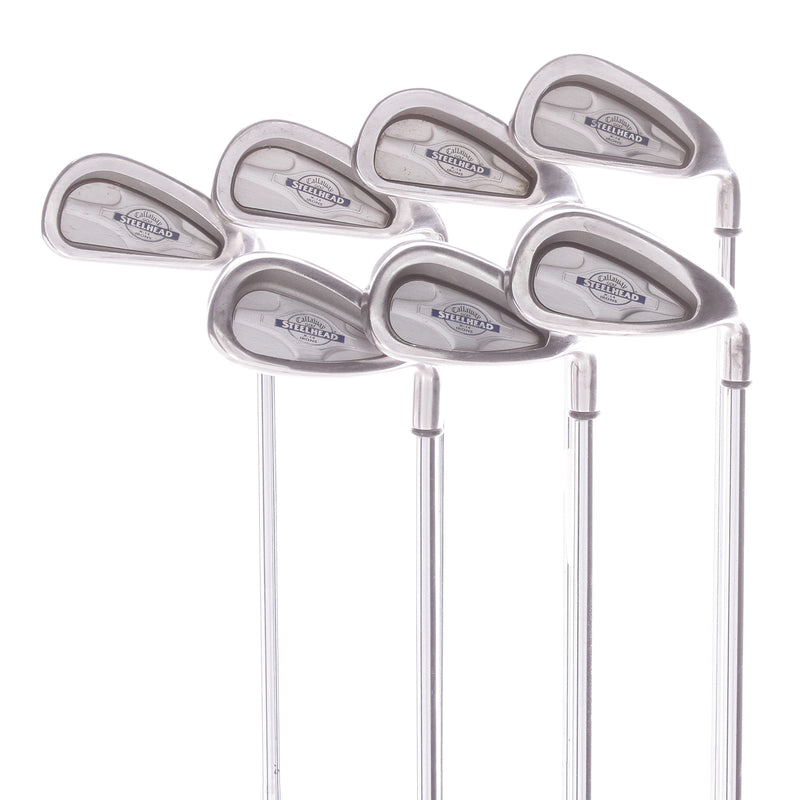 Callaway Steelhead X-14 Steel Men's Right Hand Irons 4-PW Regular - Callaway Steelhead
