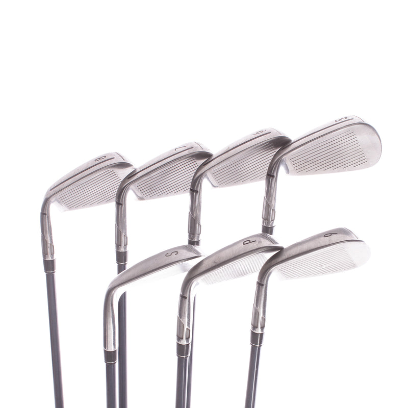 TaylorMade Sim Max OS Graphite Mens Right Hand Irons 5-SW - 1/4" Regular - Fujikura Ventus 6