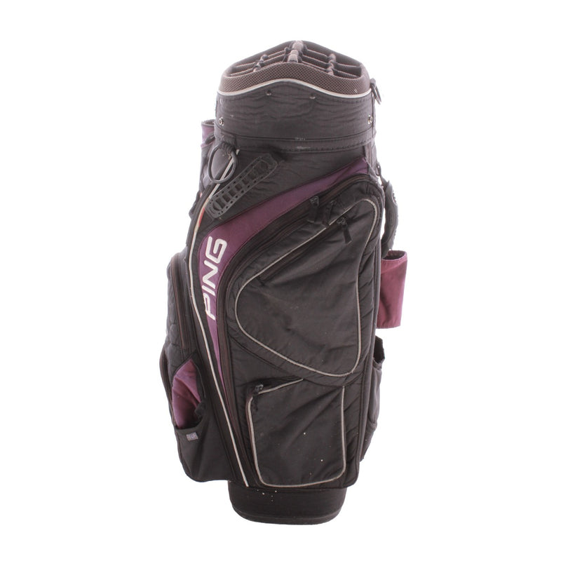 Ping Discover Second Hand Cart Bag - Black/Grape