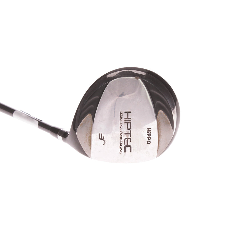 Hippo HipTec Graphite Men's Right Hand Fairway 3 Wood 15 Degree Regular - Mitsubishi HST
