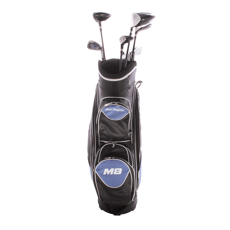 Ben Sayers M8 Steel Men's Right Hand Driver,3 Wood,5 Wood,5-SW Cart Bag No Strap Regular - Ben Sayers