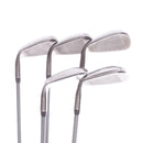 Cobra F6 Graphite Mens Right Hand Irons 7-SW Regular - Matrix MFS Series White Tie X 4