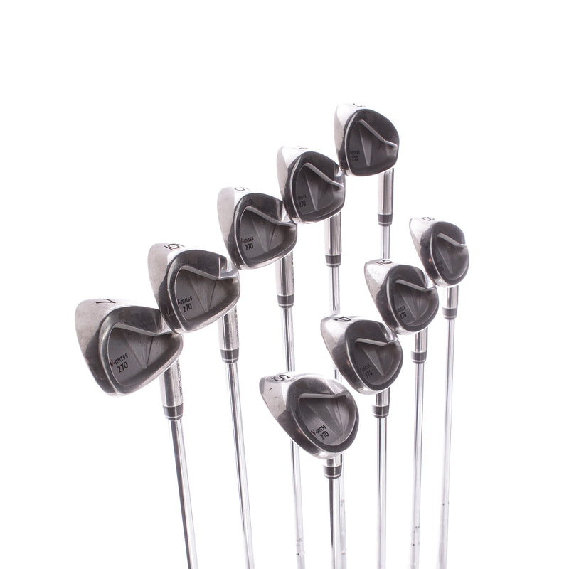Yonex V Mass 270 Steel Mens Right Hand Irons 3-SW Uniflex