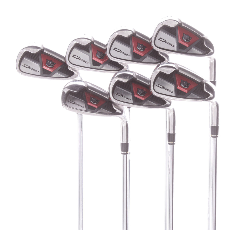 Wilson Staff D250 Steel Men's Right Hand Irons 5-SW Uniflex - Wilson Staff D250