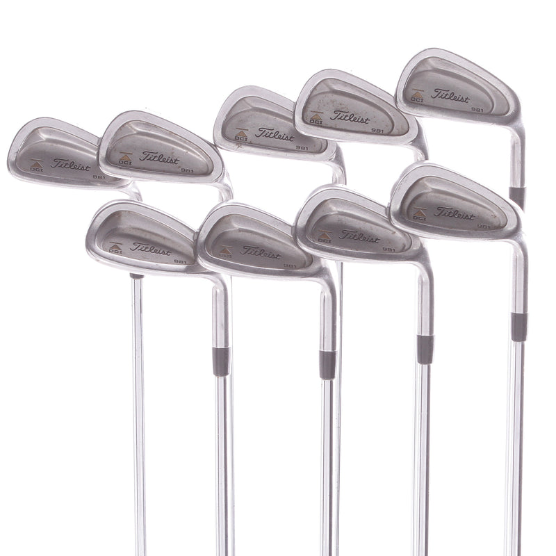Titleist DCI 918 Steel Men's Right Hand Irons 3-SW Regular - Titleist Tri Spec