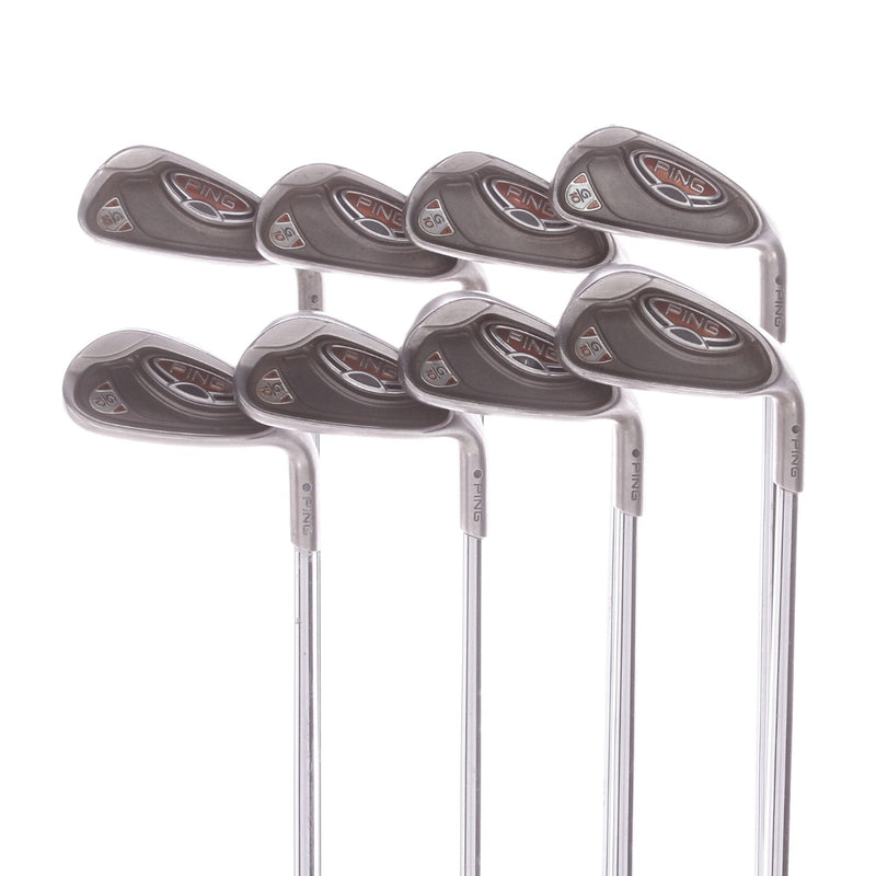 Ping G10 Steel Mens Right Hand Irons 4-SW Blue Dot Regular - Ping
