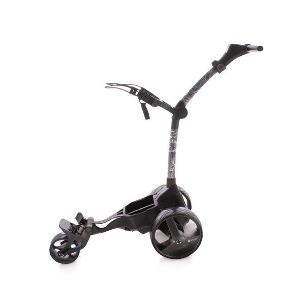 New Motocaddy M5 Connect 36 Hole Lithium Second Hand Electric Golf Trolley - Gunmetal Blue