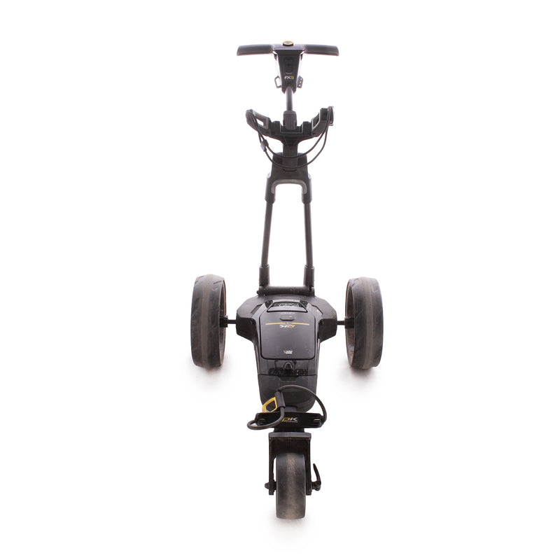 Powakaddy FX3 EBS 36 Hole Lithium Second Hand Electric Golf Trolley - Black