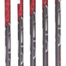 Ping G410 Graphite Mens Left Hand Irons 6-PW Orange Dot Senior - Alta CB Red AWT