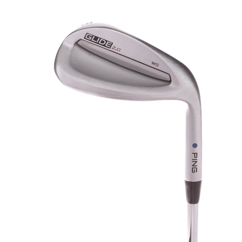 Glide Glide 2.0 Steel Mens Right Hand Lob Wedge 58 Degree 14 Bounce Stiff - KBS Tour 120