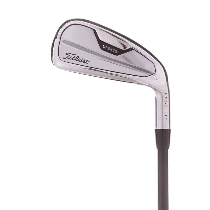 Titleist U505 Graphite Mens Right Hand 4 Iron 22 Degree Regular - Hzrdus Smoke
