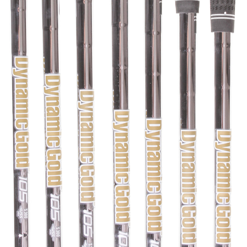 Wilson D9 Forged Steel Mens Right Hand Irons 4-PW Stiff - Dynamic Gold S300 105