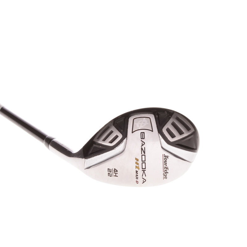 Tour Edge Bazooka H1 Max D Graphite Ladies Right Hand 4 Hybrid 22 Degree Ladies - Aldila NV 65