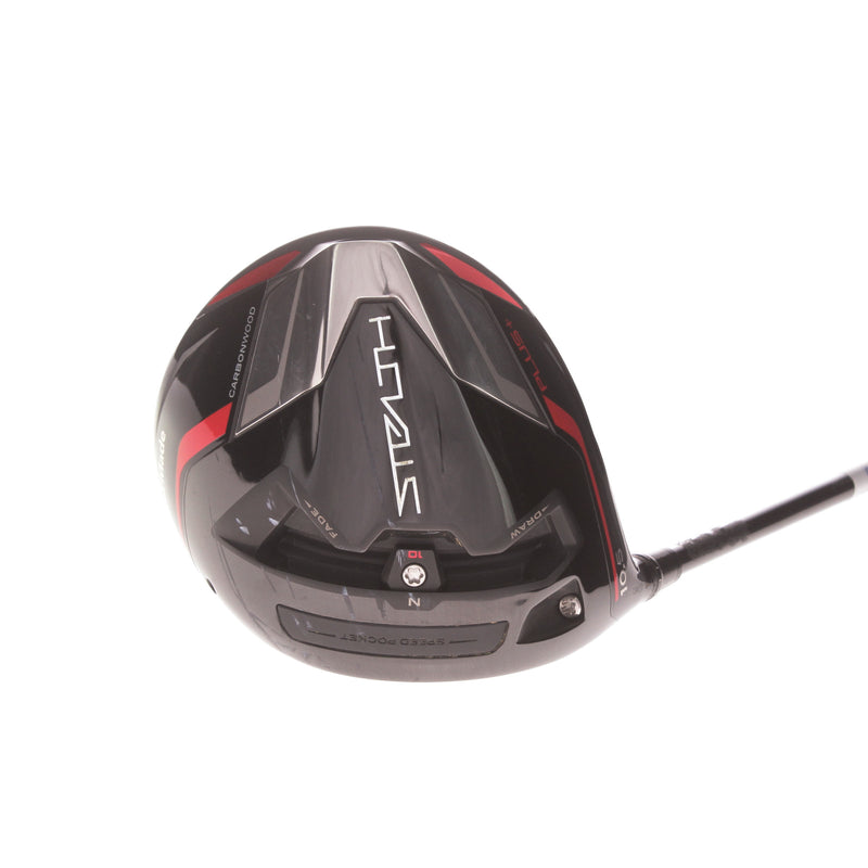 TaylorMade Stealth Plus Graphite Men's Left Driver 10.5 Degree Regular - Hzrdus Smoke 5.5