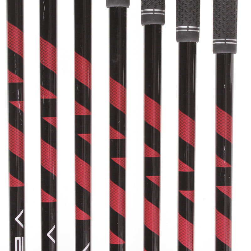 TaylorMade Stealth Graphite Mens Right Hand Irons 5-SW Regular - Ventus 6R