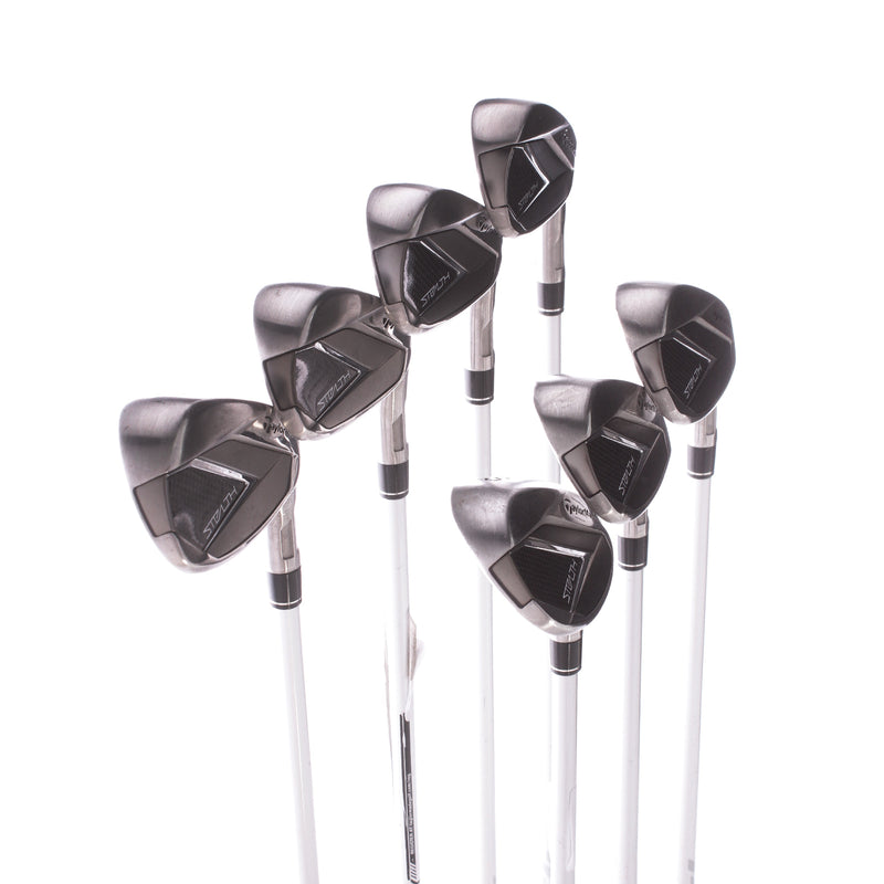 TaylorMade Stealth Graphite Ladies Right Irons 5-SW Ladies - Aldila Ascent 45