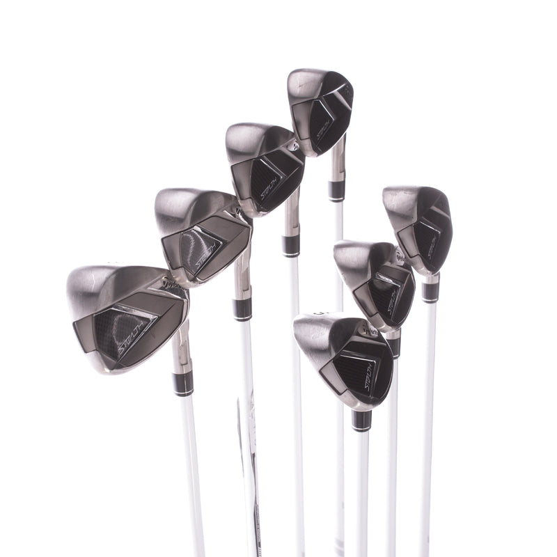 TaylorMade Stealth Graphite Ladies Right Irons 5-SW Ladies - Aldila Ascent 45