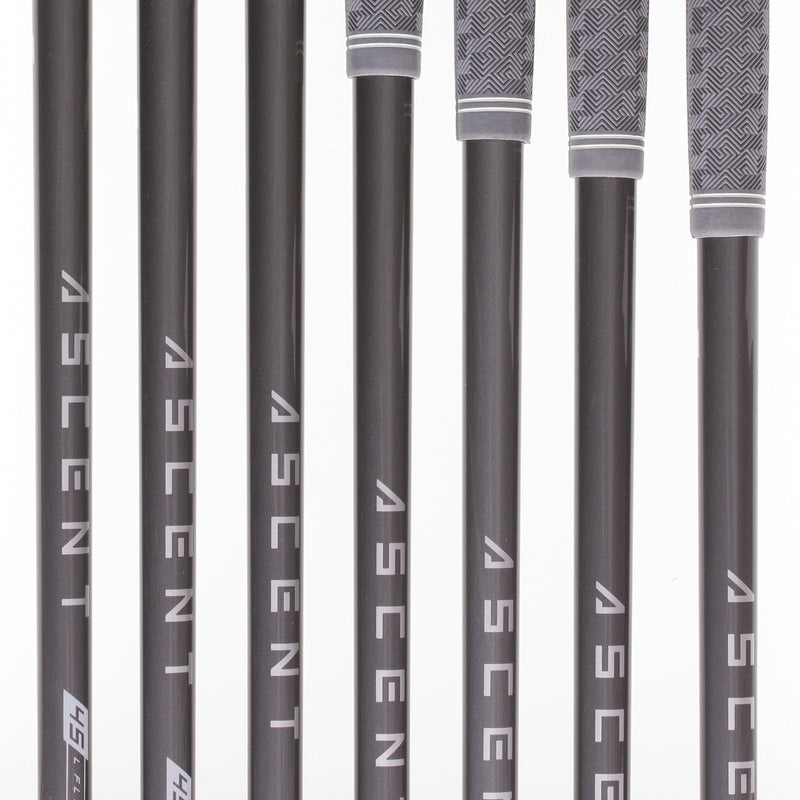 TaylorMade Stealth Graphite Ladies Right Irons 5-SW Ladies - Aldila Ascent 45